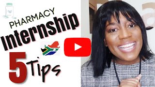 How to: Get Pharmacy Internship/com serv in SA | 5 Tips | PHARMERS