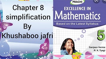 Class 5th mathematics prachi publication chapter 8 simplification of numerical expressions