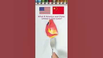 Can You Guess the Flag from Two Combined Colors?  #colormixingmagic #guessthecolorchallenge