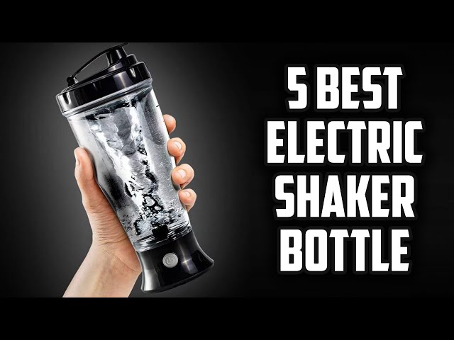 SmartHouseware 450ml Top-notch Electric Protein Shaker Bottle