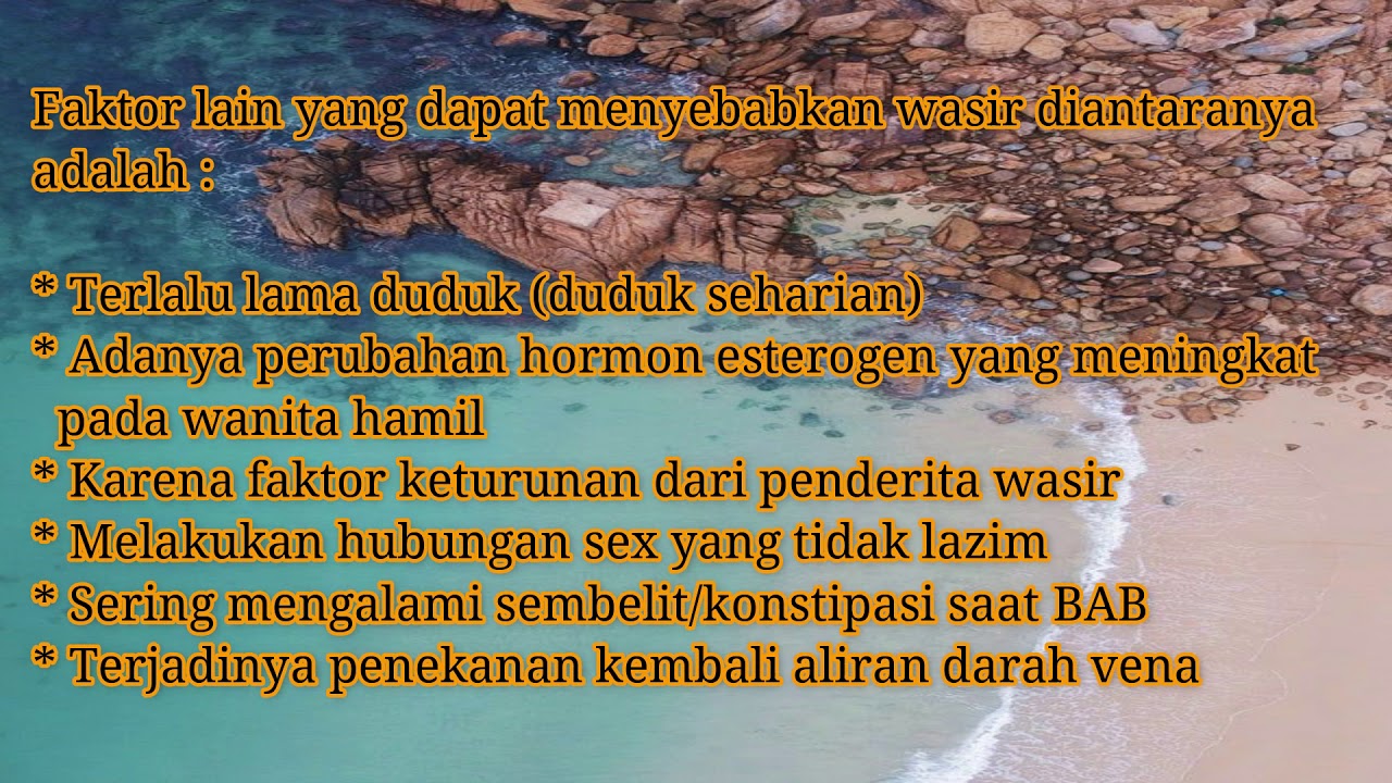 cara mengobati wasir saat hamil