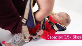 Adjustable Hands-Free 4-in-1 Baby Carrier Bag | Best Selling screenshot 3