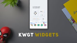 10 Best KWGT Widget Packs For Android in 2021 [ PAID & FREE ] screenshot 5