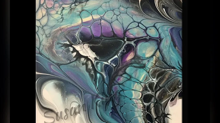 735 Strange But Cool Looking Swipe ~ Acrylic Fluid...