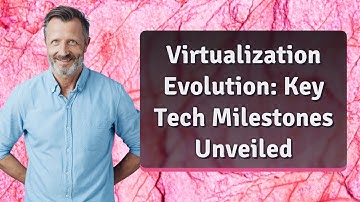 Virtualization Evolution: Key Tech Milestones Unveiled