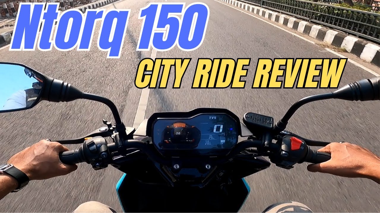 TVS Ntorq 150 City Ride Review