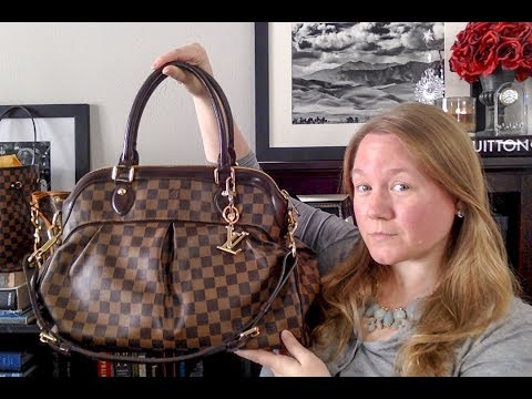 LOUIS VUITTON TREVI PM. REVIEW: Wear&Tear. Pros&Cons. WHAT FITS