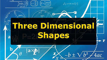 Three Dimensional Shapes CBSE Class 6 Chapter 5 Understanding Elementary Shapes #forkids