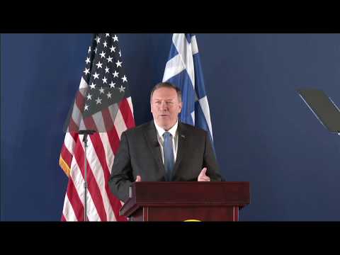 Secretary Pompeo remarks on "U.S. and  Greece: Showing the way Forward"