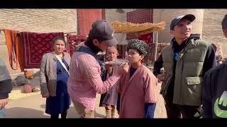 “Xiva langari” (Pahlavon Mahmud) tarixiy filmining suratga olish jarayonidan beksteyj