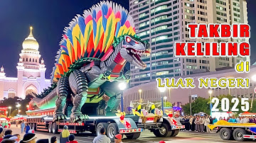 takbiran idul fitri terbaik di luar negeri 2025 Takbir keliling sangat meriah  V ai