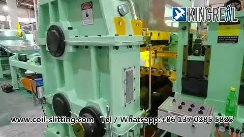 KINGREAL High Speed JLS 3 1300 Fly Shearing Machine, Cut To Length