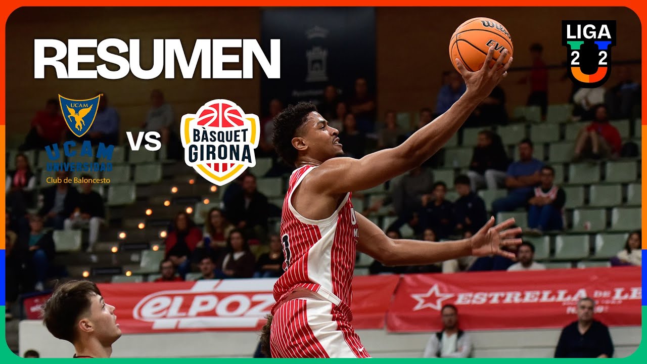 UCAM Murcia - Bàsquet Girona RESUMEN U22 | Liga U 2025-26 Jornada 5