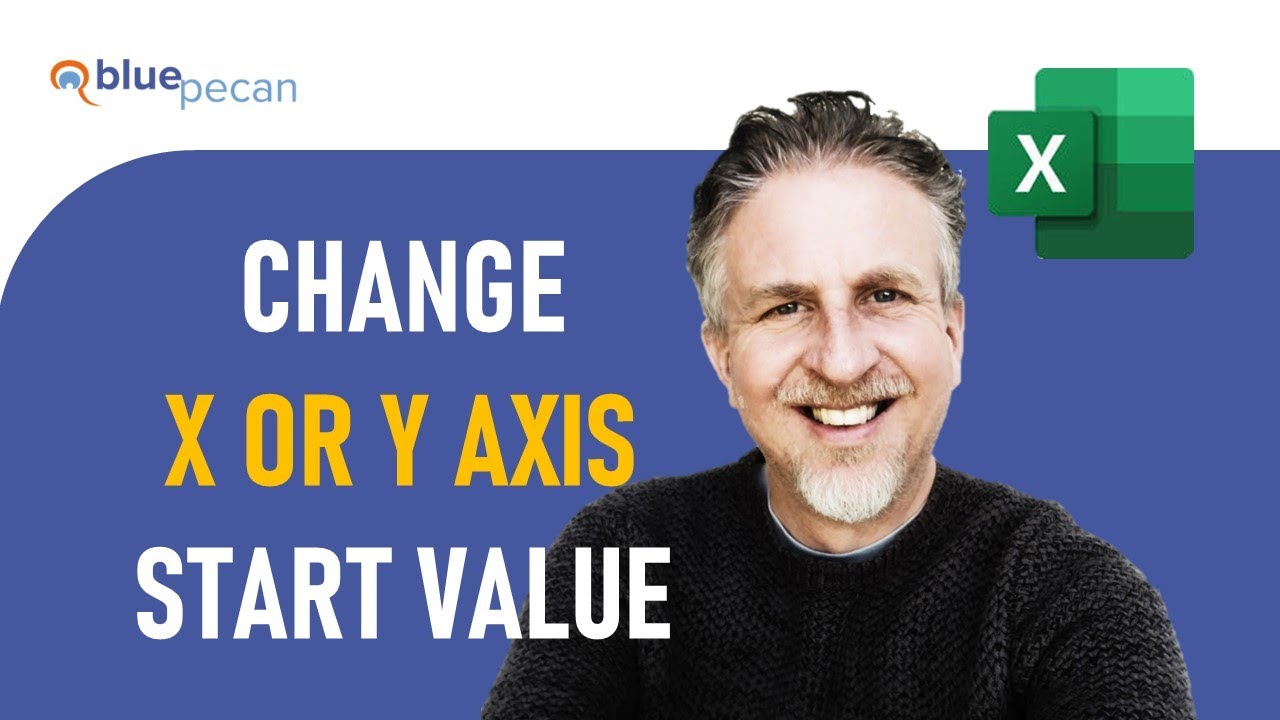 Change Chart Y or X Axis Start Value in Excel  Change Minimum Bounds  Customise Axis Scale