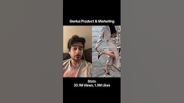 Genius Product & Marketing | 33.1M Views, 1.3M Likes