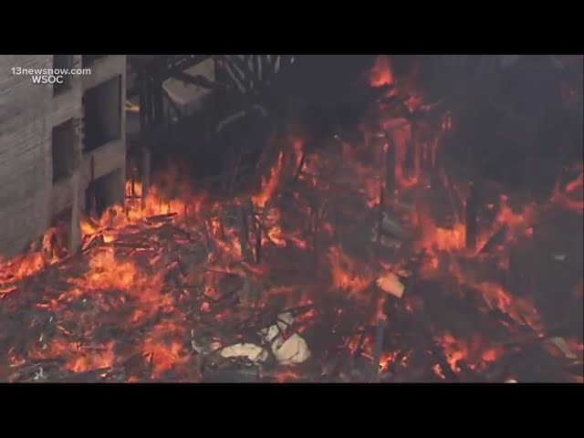 1 worker dead, 1 unaccounted for after massive Charlotte fire