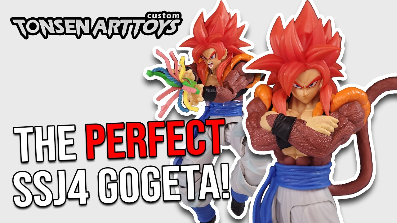 Kamione SSJ4 GOGETA Tonsen Art Toys Action FIgure Review! - YouTube
