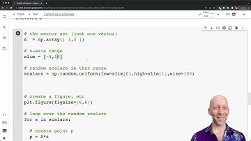 Linear algebra for data science, chapter 3 exercise 3 (visualizing subspaces)
