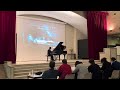 Concours de piano claude kahn 2024 morceau au choix