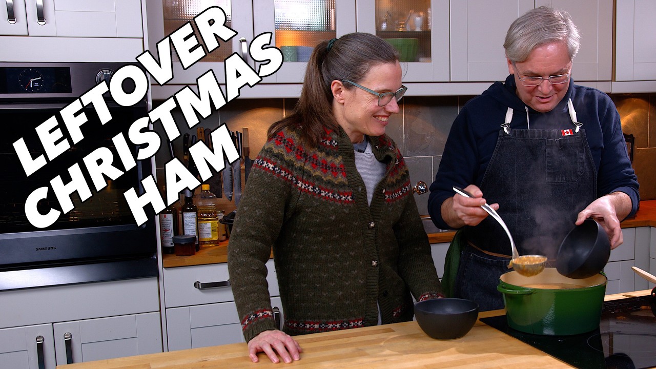 Transforming Leftover Christmas Ham into Hearty Yellow Pea Soup - Glen And Friends - YouTube