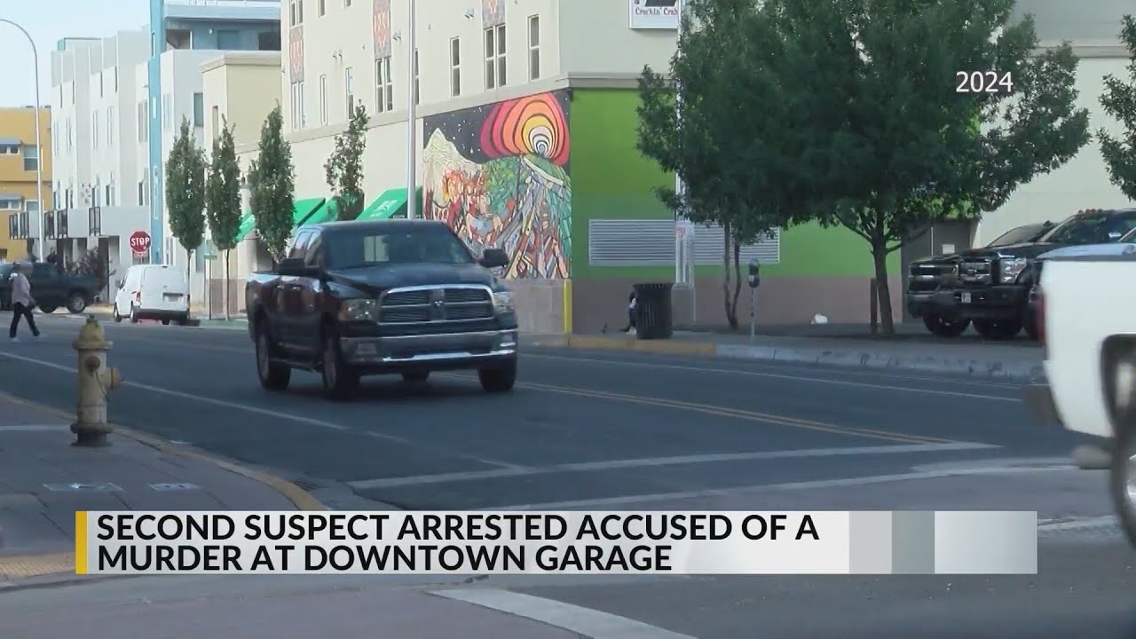 2nd suspect arrested in 2024 downtown Albuquerque fatal shooting - YouTube