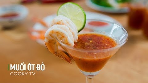 #CookyVN - Cách làm MUỐI ỚT ĐỎ chấm hải sản - Cooky TV