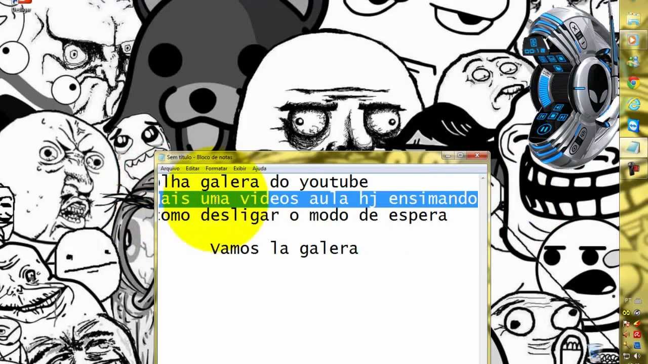 Como desligar o modo de espera YouTube Como desligar o modo de espera YouTube