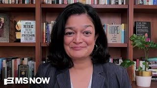 'A great HYPOCRISY!': Rep. Jayapal SLAMS Trump accusing Dems of 'seditious behavior'