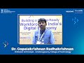 The Future of Tech Talent: Insights from Dr. Gopalakrishnan Radhakrishnan