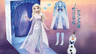 Elsa Disney Frozen ❄☃ Disney Story Doll Unboxing / Review from ShopDisney