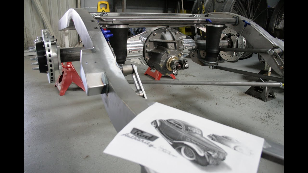 TCI Engineering 19351940 Ford chassis build for Rod Authority's 1936