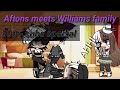 The Afton Family meets Williams family || 500 subs+ Special🦇🎉|| Phôêñïx Gâçhá