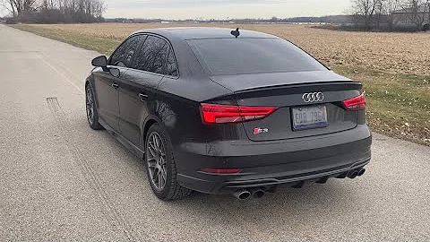 AUDI S3 Exhaust Sound - Cold Start, Launch Control, POV, Flybys !!