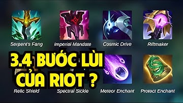 LOA PHƯỜNG TỐC CHIẾN 26 GIÀY 3.4 VÀ BƯỚC LÙI CỦA RIOT ?