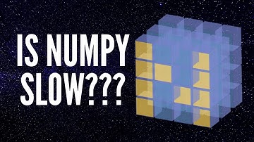 Python NumPy Speed Comparison with Base Python Function