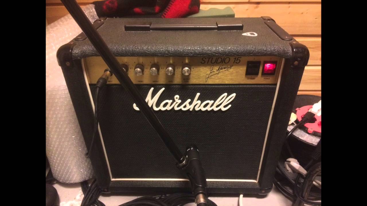 Marshall Studio 15 - YouTube