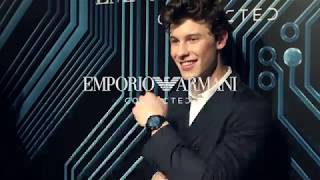 Emporio Armani Connected smartwatch talk show with Shawn Mendes
