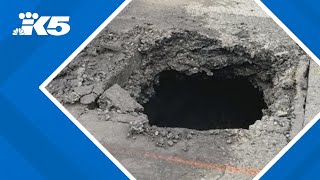 Hole on SR 529 in Everett repaired