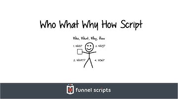 Who, What, Why, How Script - FunnelScripts.com