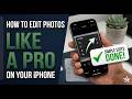 how to edit photos on iphone