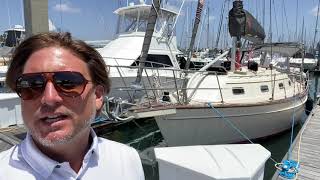 1998 Island Packet 320 Sailboat For Sale Video Walkthrough Review By: Ian Van Tuyl San Diego, CA