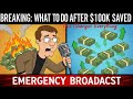 Hitting $100,000 in Savings: The Real Game Begins Now