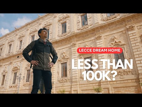 House hunting in the most beautiful city in Southern Italy - Lecce Puglia