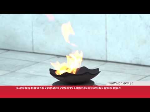 თავდაცვის მინისტრმა აფხაზეთში დაღუპული მებრძოლების ხსოვნას პატივი მიაგო