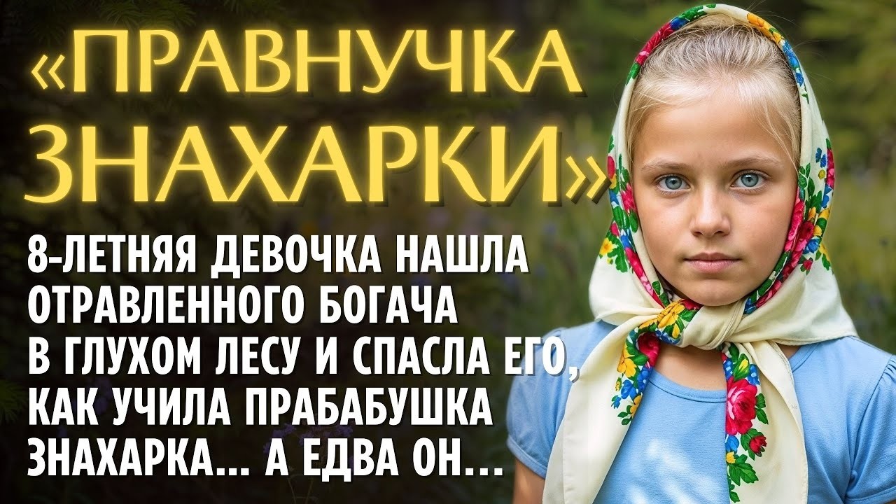 8-летняя правнучка деревенской ЗНАХАРКИ нашла отравленного богача в глухом лесу и спасла его… А едва