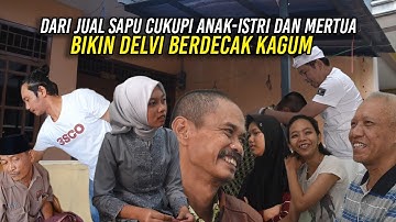 DELVI KAGUM KEIKHLASAN PAK AGUS PEDAGANG SAPU NGURUS 4NAK- ISTRI DAN MERTUA BERKEBUTUHAN KHUSUS