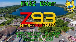 Z93 | WJZQ Cadillac, Michigan Changes Format to Hot AC (2/1/23)