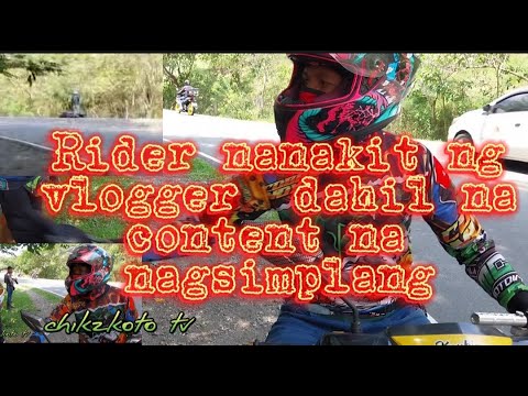 Rider na nasimplang sa portal nanakit ng vlogger dahil na content - YouTube