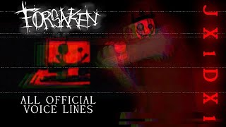 Jx1Dx1 All Voice Lines Official Forsaken