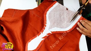 लेस के साथ गजब का नैक डिज़ाइन || Simple and Latest Neck Design Cutting and Stitching with Lace